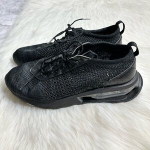 Nike Air Max Flyknit Racer Triple Black Sneakers Size 8